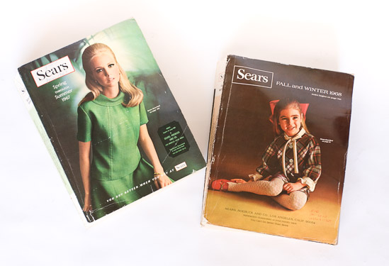1967 Spring and 1968 Fall Sears Catalogs      $15 Each