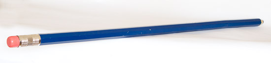 5' Oversized Blue Pencil $15