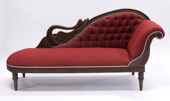 Tufted Swan Fainting Couch $125