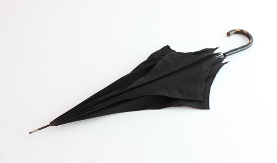 Vintage Black Umbrella $6
