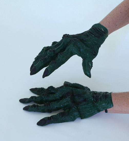 Green Creature Hands $5