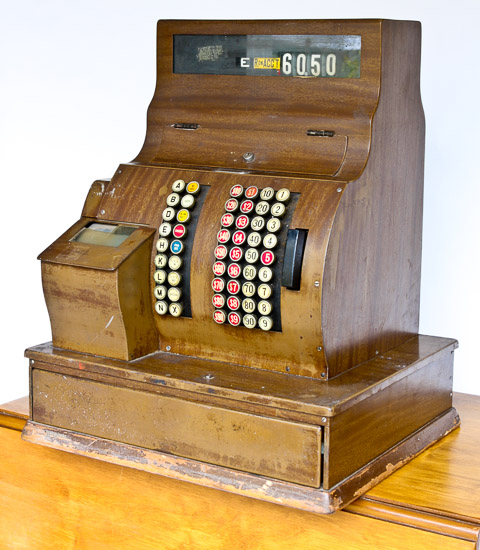 Antique Cash Register $50