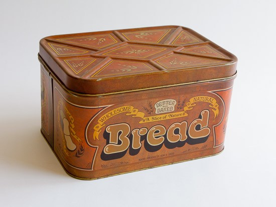 Large Metal Bread Box $5