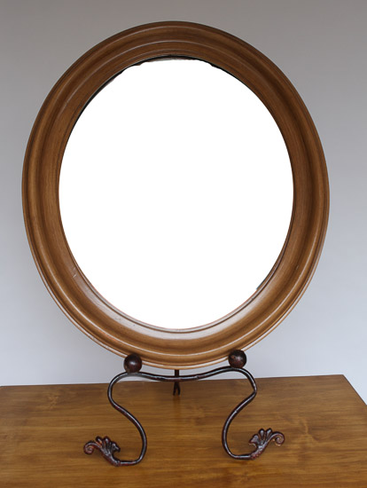 Oval Wall Mirror $15