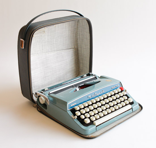 Portable Typewriter with Case $20