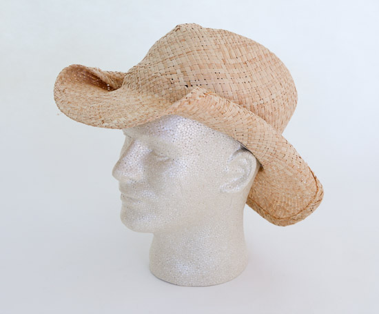 Straw Cowboy Hat $3